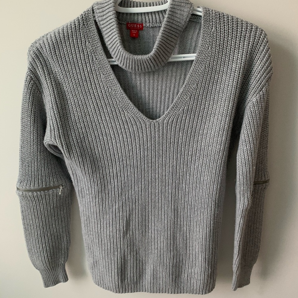 Grey Guess Knitted Sweater